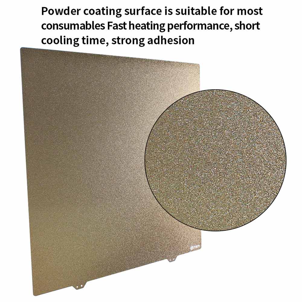 FYSETC 430*430mm Double-sided PEI Build Plate with 2mm Magnetic Base