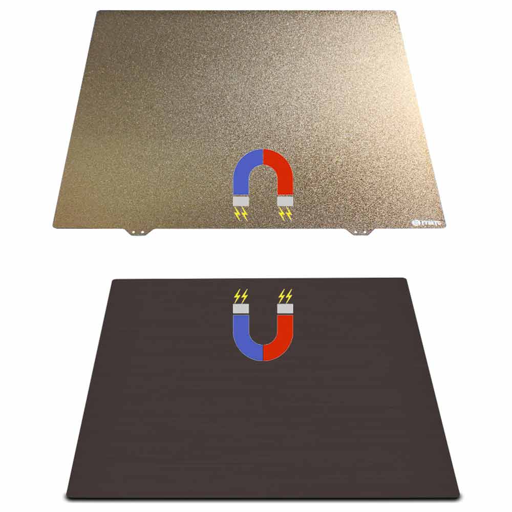 FYSETC 430*430mm Double-sided PEI Build Plate with 2mm Magnetic Base