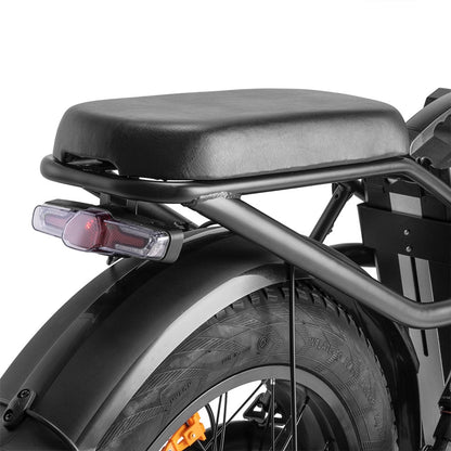 Fafrees F20 X-Max Electric Bike 20*4.0 inch Fat Tire 750W Brushless Motor 48V 30AH Battery 25km/h Default Max Speed 200km Max Range Shimano 7 Speed Gear Shift System Hydraulic Disc Brakes - Black