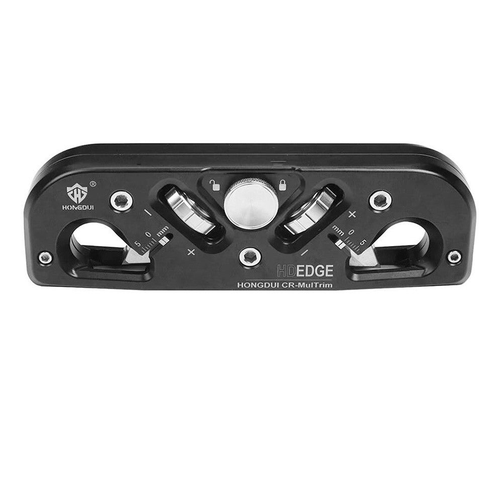 HONGDUI DJ11S Woodworking Chamfer Plane with 3 Replacement Carbide Blades, for Wood Quick Edge Trimming