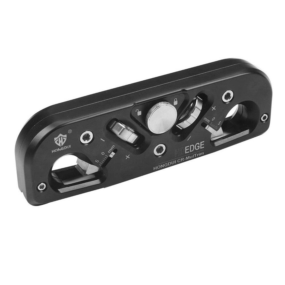 HONGDUI DJ11S Woodworking Chamfer Plane with 3 Replacement Carbide Blades, for Wood Quick Edge Trimming