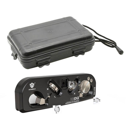 HONGDUI DJ11S Woodworking Chamfer Plane with 3 Replacement Carbide Blades, for Wood Quick Edge Trimming