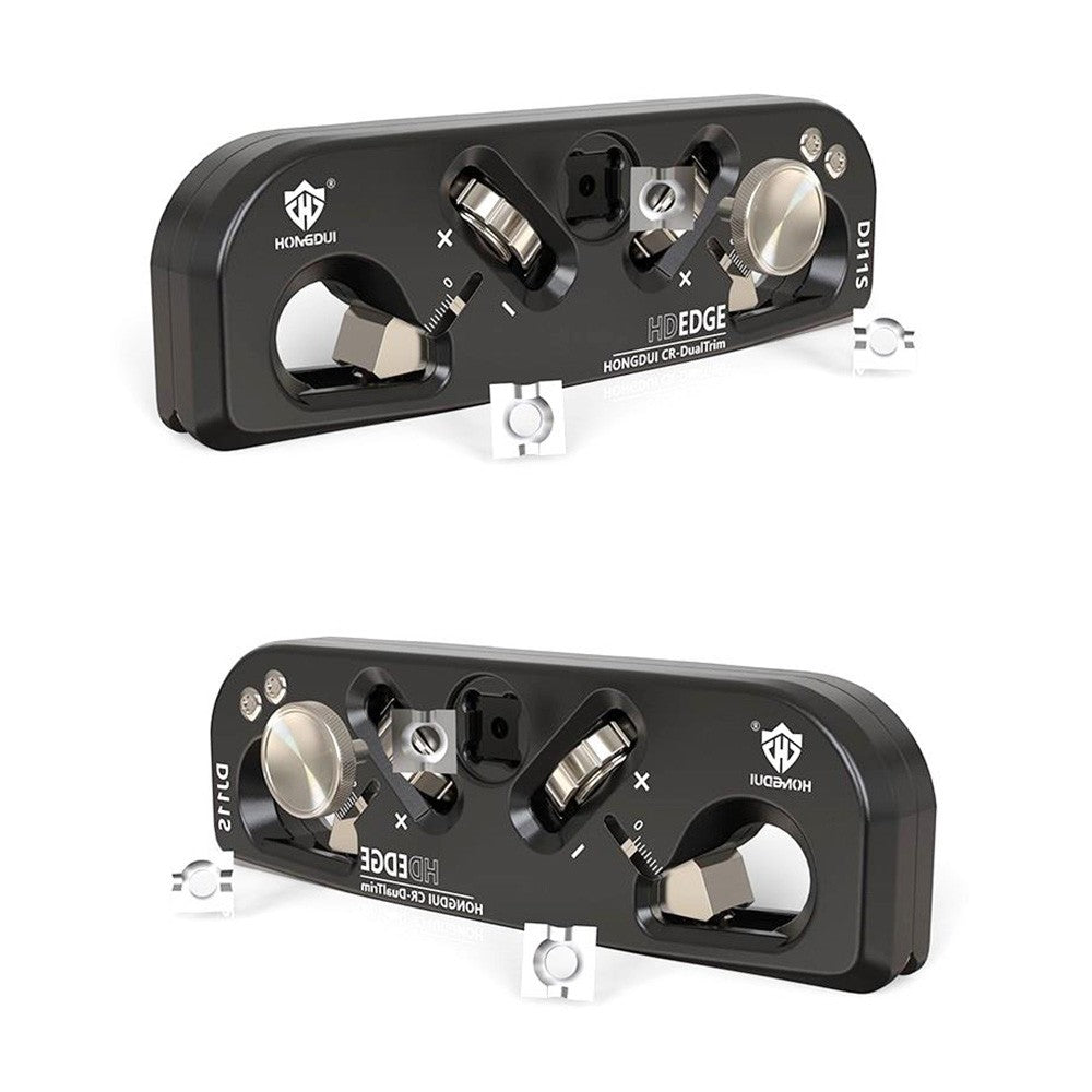 HONGDUI DJ11S Woodworking Chamfer Plane with 3 Replacement Carbide Blades, for Wood Quick Edge Trimming