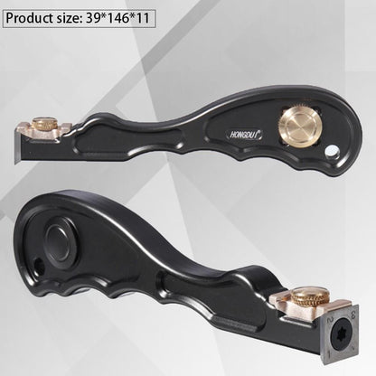 HONGDUI GD05 2 In 1 Mini Woodworking Glue Removal Scraper Kit with Carbide Inserts