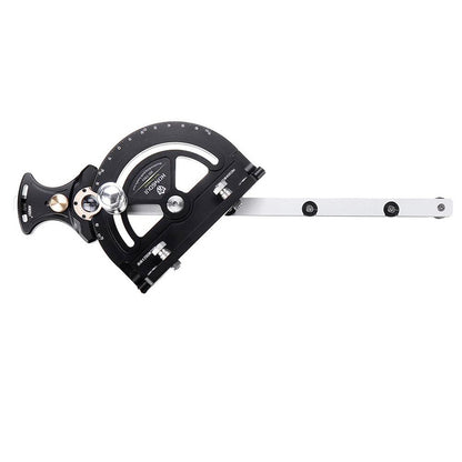 HONGDUI HD-TB01 Precision Miter Gauge, 0-70 Degree Woodworking Table Saw Push Handle Angle Ruler