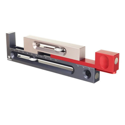 HONGDUI JF15 Kerfmaker Table Saw Slot Regulator, Mortise Tenon Tool Woodworking Movable Measuring Block - Large