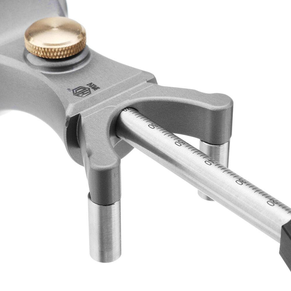 HONGDUI YH10 Woodworking Linear Arc Scriber, Adjustable Precision Parallel Line Circle Drawing Tool