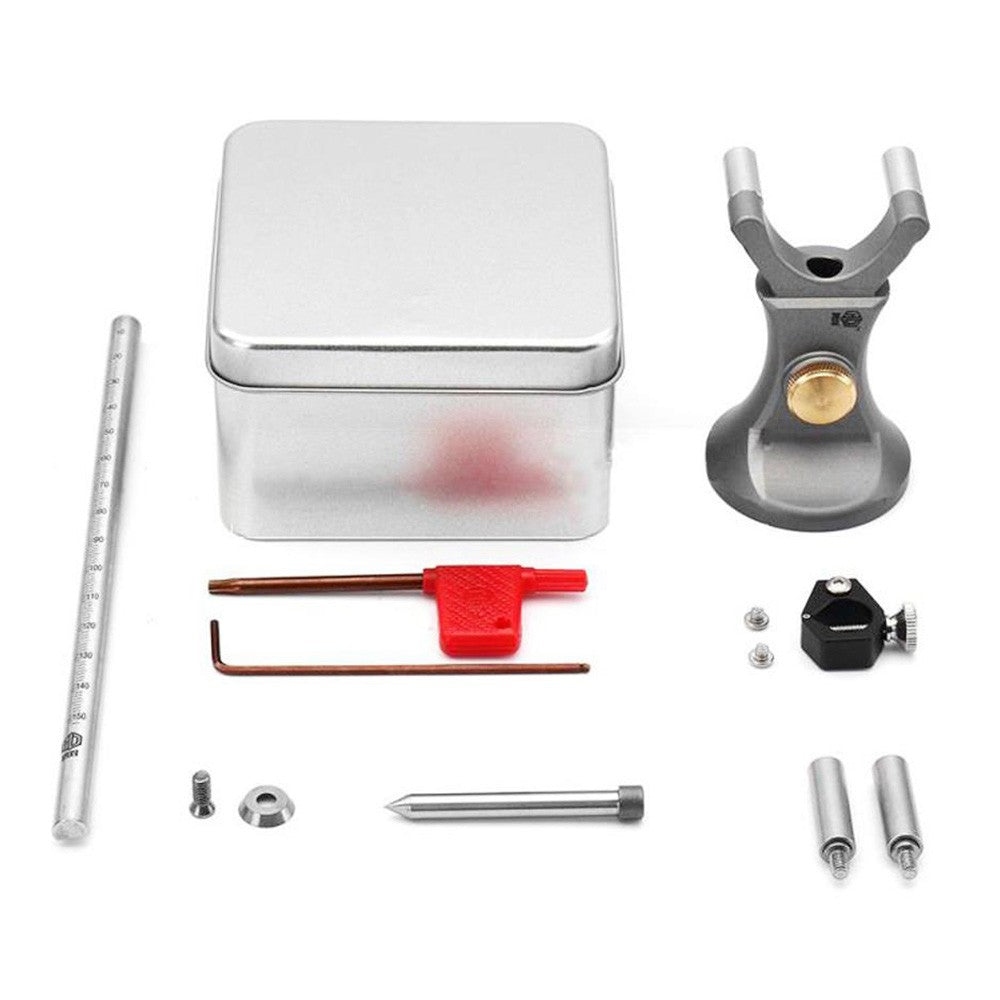 HONGDUI YH10 Woodworking Linear Arc Scriber, Adjustable Precision Parallel Line Circle Drawing Tool