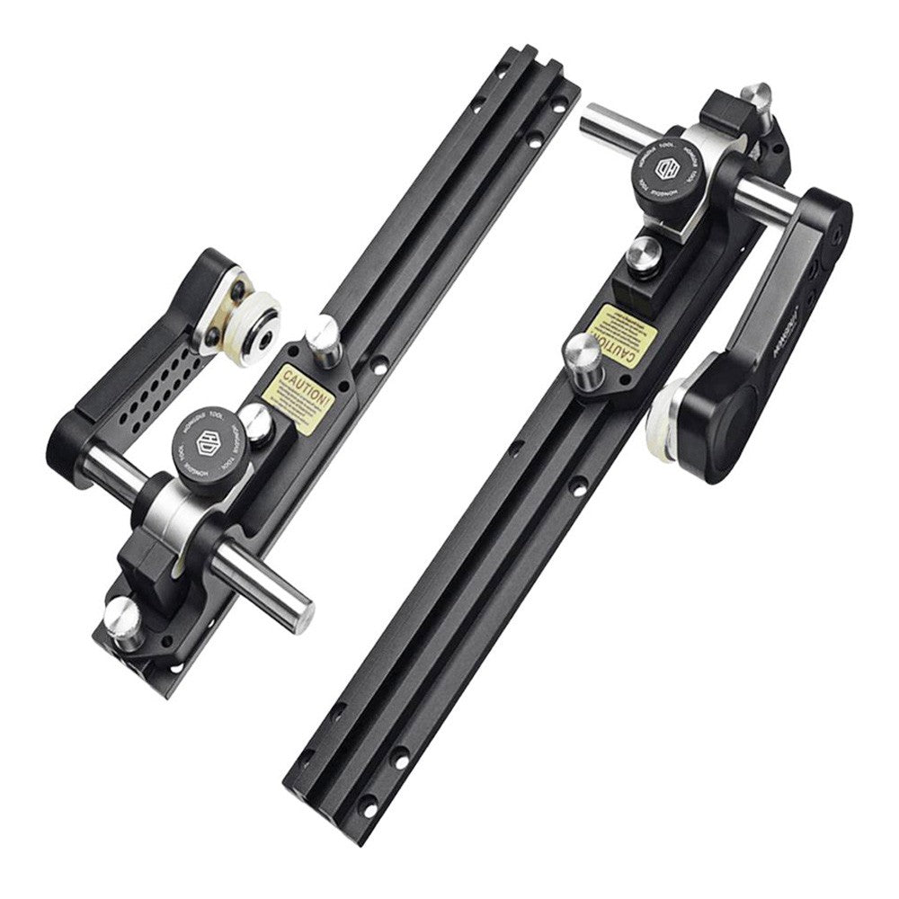 HONGDUI YL08 2pcs Woodworking Assembly Table Saw Cutting Press Stock Push Guide