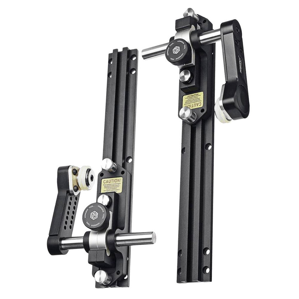 HONGDUI YL08 2pcs Woodworking Assembly Table Saw Cutting Press Stock Push Guide