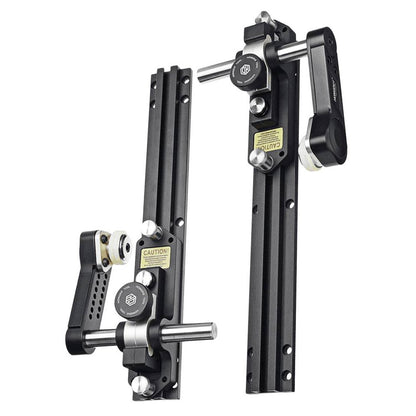 HONGDUI YL08 2pcs Woodworking Assembly Table Saw Cutting Press Stock Push Guide