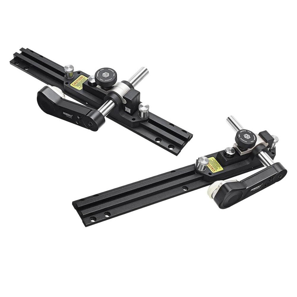 HONGDUI YL08 2pcs Woodworking Assembly Table Saw Cutting Press Stock Push Guide