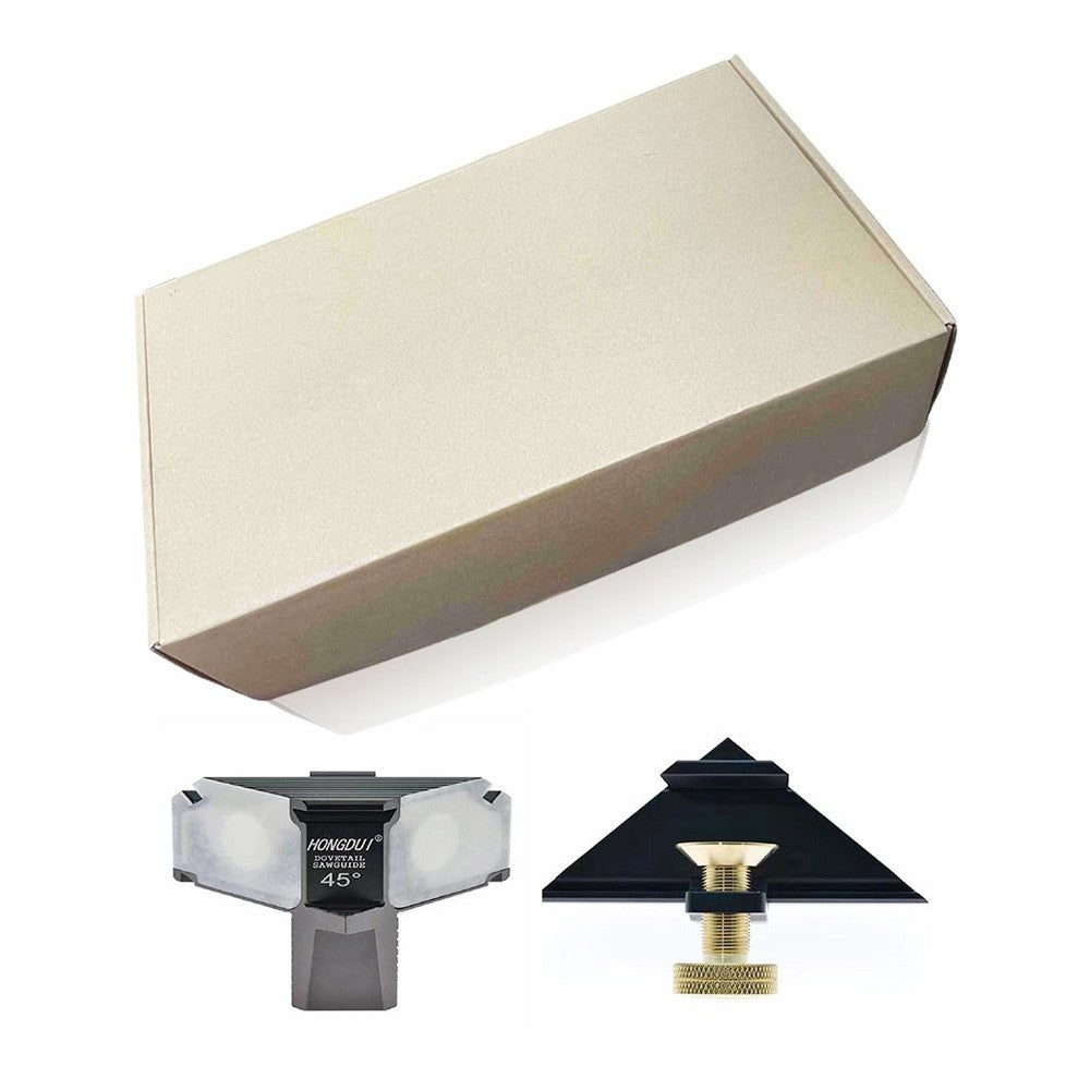 HONGDUI YW09-45 Woodworking 45 Degrees Miter Cut Dovetail Magnetic Saw Guide