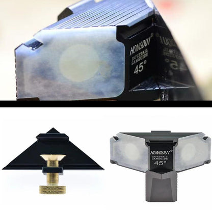 HONGDUI YW09-45 Woodworking 45 Degrees Miter Cut Dovetail Magnetic Saw Guide