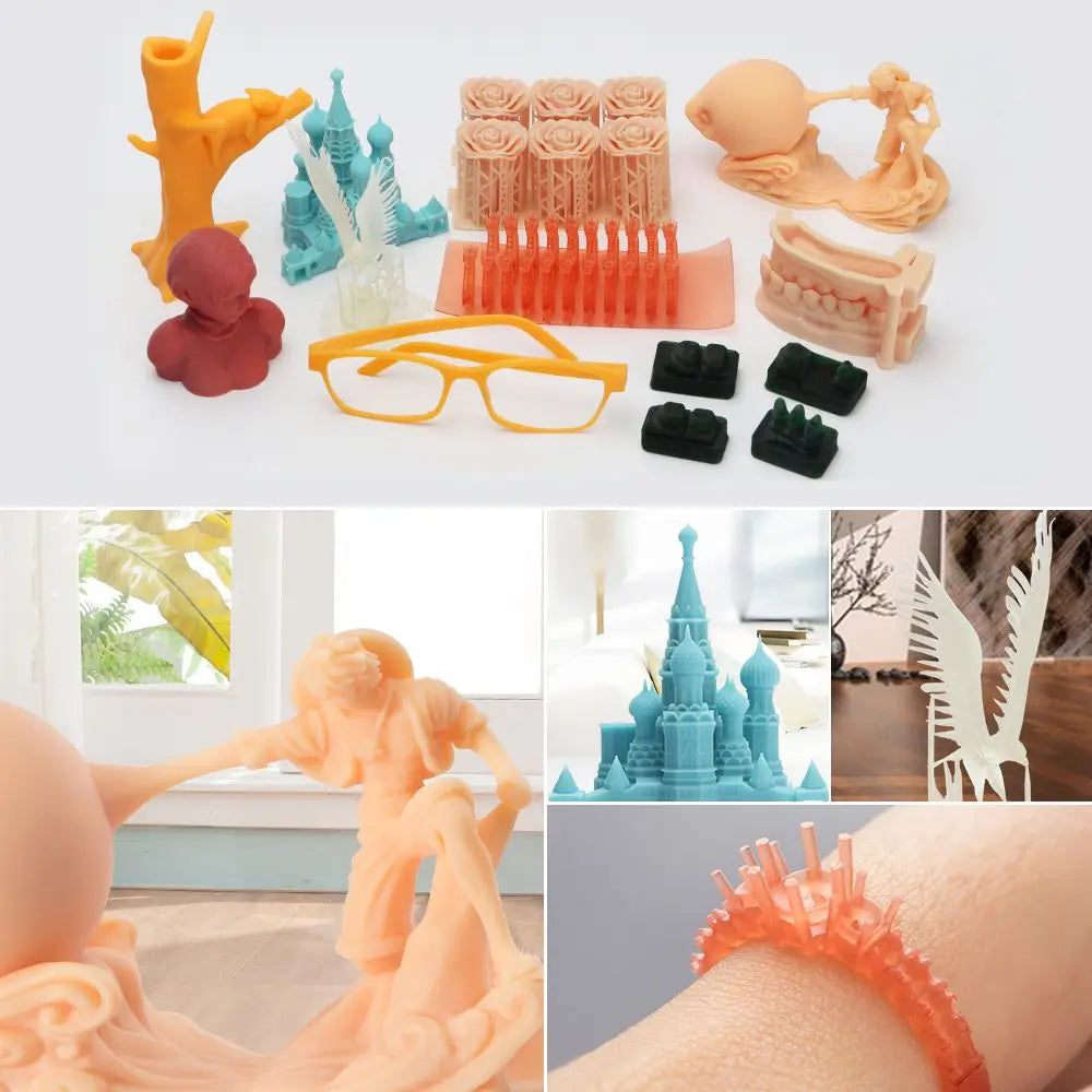 ANYCUBIC 405nm UV pryskyřice pro Photon 3D tiskárnu Photon Mono X tiskový materiál LCD UV citlivý Normální 1kg Tekutina