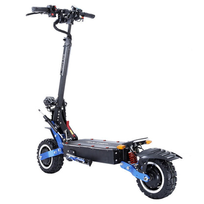 Halo Knight T108 Pro Electric Scooter 11&#39;&#39; Off-Road Tire 3000W*2 Motors 95Km/h Max Speed 60V 38.4Ah Battery 80KM Range 200KG Max load Front &amp; Rear Turn Signal IPX4 Waterproof Dual Hydraulic Brakes Electric Brake - Black