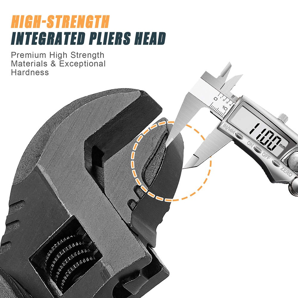 Hanboost M1 12 in 1 Multitool Wrench, Camping Gear, Multipurpose Pocket Size Gadget, with Screwdriver Cutting Saw Bottle Opener for Maintenance, Camping, DIY and Gift