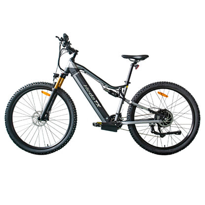 Heda TX TX19 Electric Bike, 1000W Motor, 48V 19.2AH Battery, 29*2.4-inch Tire, 45km/h Max Speed, 70km Range, Hydraulic Disc Brake, Shock-absorbing Front Fork, Colorful LCD Display, Shimano 27-speed - Grey