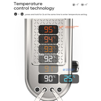 HiBREW H10B Espresso Coffee Machine, 20Bar Extraction Pressure, Semi-Automatic, Adjustable Temperature &amp; Cup Volume, 51mm Aluminum Alloy Handle, 1.3L Removable Water Tank, Silver