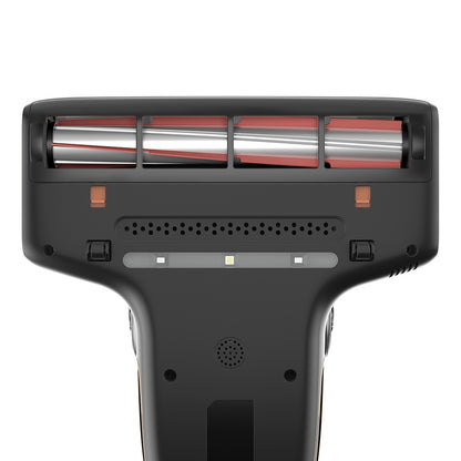 JIGOO T600 Dual-Cup Smart Bed Vacuum Cleaner for Mattress with UV Light, 700W 15KPa Suction,  Ultrasonic Tech, 99.99% Mites Removal, Handheld Vacuum Cleaner for Bed, Sofa - Grey