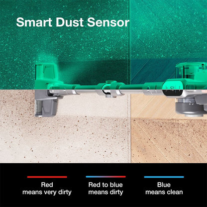 JIMMY H10 Flex Mopping Version Handheld Cordless Vacuum Cleaner, 245AW 26Kpa Suction, Intelligent Dust Sensor, Auto Power Adjust, 2500mAh Battery, 80Mins Runtime, 0.6L Dust Cup, With LED Headlights