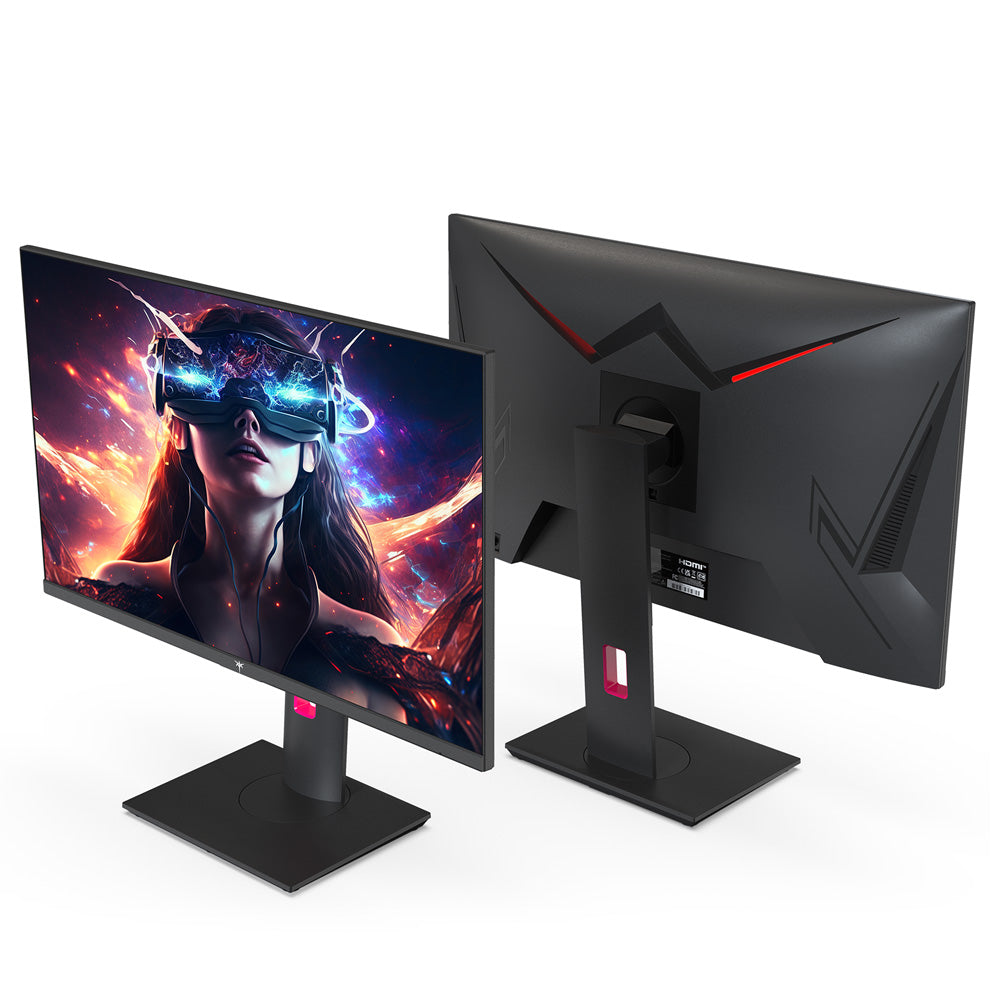 KTC H27P22S 27-inch Gaming Monitor, 3840x2160 UHD AUO 7.0 FAST IPS Panel, HDR400, 160Hz Refresh Rate, 1ms Response Time, 132%sRGB, Compatible with FreeSync and G-SYNC, Low-blue Light, 2*HDMI2.1 2*DP1.4 1*USB2.0, Adjustable Stand &amp; Support VESA Mount