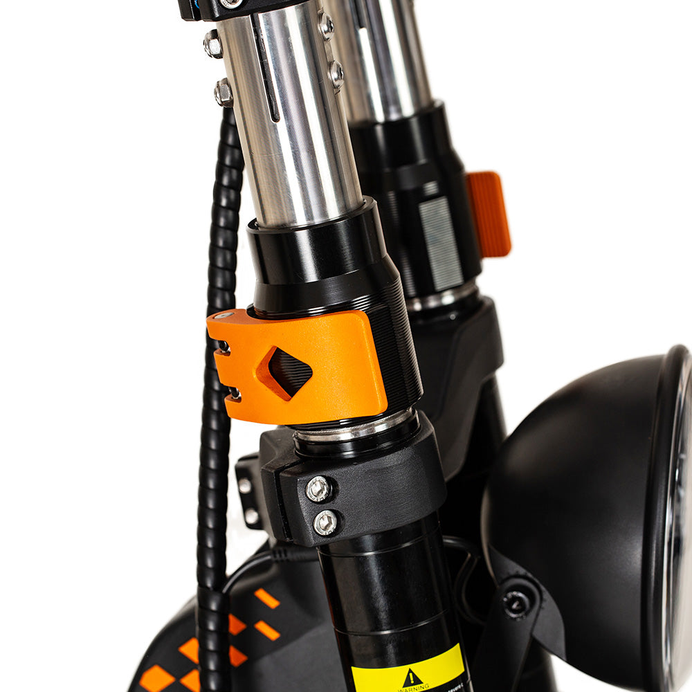 KuKirin G4 Max Off-road Electric Scooter, 1600W*2  Dual Motor 86km/h Max Speed 12-inch Tire 60V 35.2Ah 2112Wh Removable Battery 95km Range Hydralic Brake 38&#176; climb 8 Light system Hydraulic damping absorption IP54 Waterproof