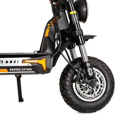 KuKirin G4 Max Off-road Electric Scooter, 1600W*2  Dual Motor 86km/h Max Speed 12-inch Tire 60V 35.2Ah 2112Wh Removable Battery 95km Range Hydralic Brake 38&#176; climb 8 Light system Hydraulic damping absorption IP54 Waterproof