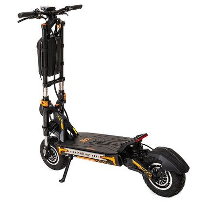 KuKirin G4 Max Off-road Electric Scooter, 1600W*2  Dual Motor 86km/h Max Speed 12-inch Tire 60V 35.2Ah 2112Wh Removable Battery 95km Range Hydralic Brake 38&#176; climb 8 Light system Hydraulic damping absorption IP54 Waterproof