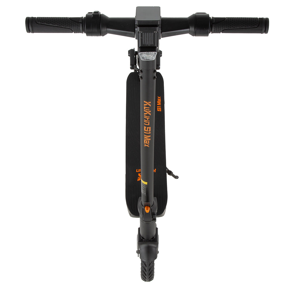 KuKirin S1 Max Foldable Electric Scooter, 350W Motor, 36V 10.4Ah Battery, 8-inch Tires, Taillight 39km Range, Spring Shock Absorption, Big Display, 15-degree slope, IP54 Waterproof Safety folding buckle