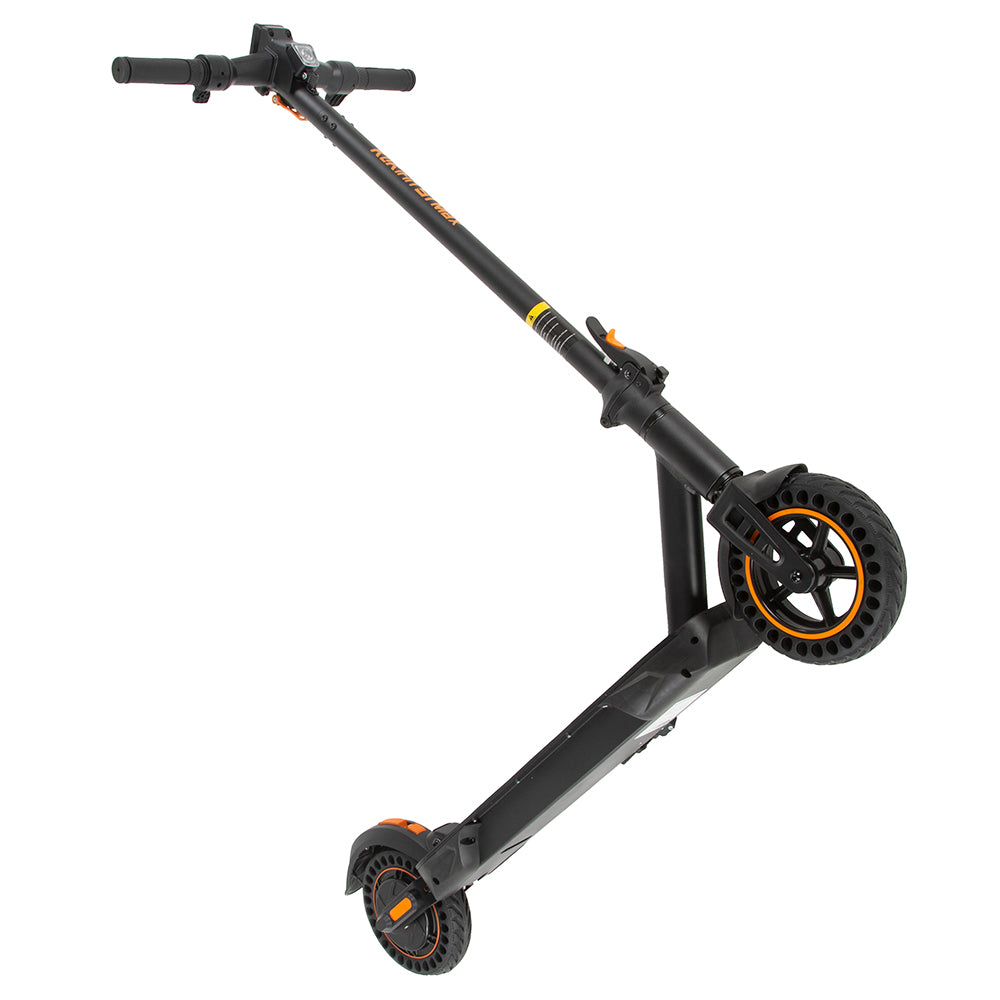 KuKirin S1 Max Foldable Electric Scooter, 350W Motor, 36V 10.4Ah Battery, 8-inch Tires, Taillight 39km Range, Spring Shock Absorption, Big Display, 15-degree slope, IP54 Waterproof Safety folding buckle