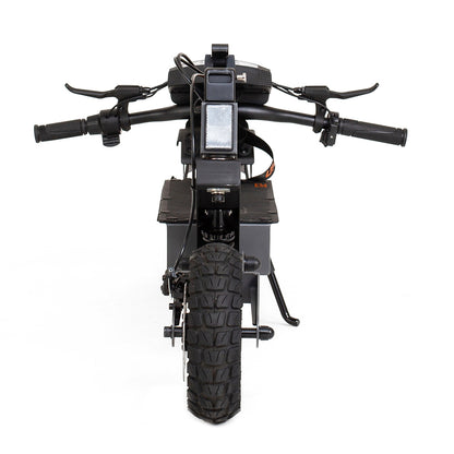 Kukirin G2 Foldable Electric Scooter 2025 Upgrade 800W Motor 48V 15Ah Battery 10-inch Tire 45km/h Max Speed 55km Range Touchscreen Display Disc Brake 7 Light System - Black