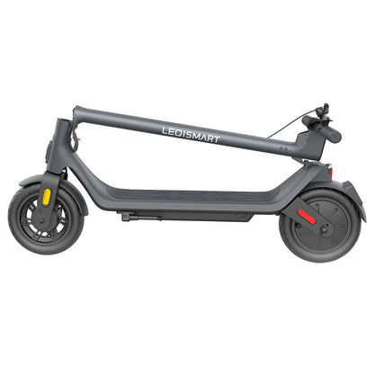 LEQISMART A11 Electric Scooter with ABE 10 inch Tire 350W Motor 20km/Max Speed 7.8Ah Battery 30km Range 100kg Load - Black
