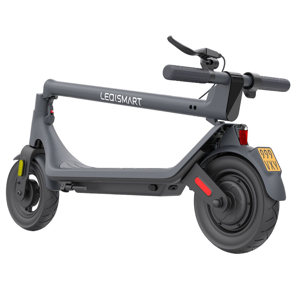 LEQISMART A11 Electric Scooter with ABE 10 inch Tire 350W Motor 20km/Max Speed 7.8Ah Battery 30km Range 100kg Load - Black