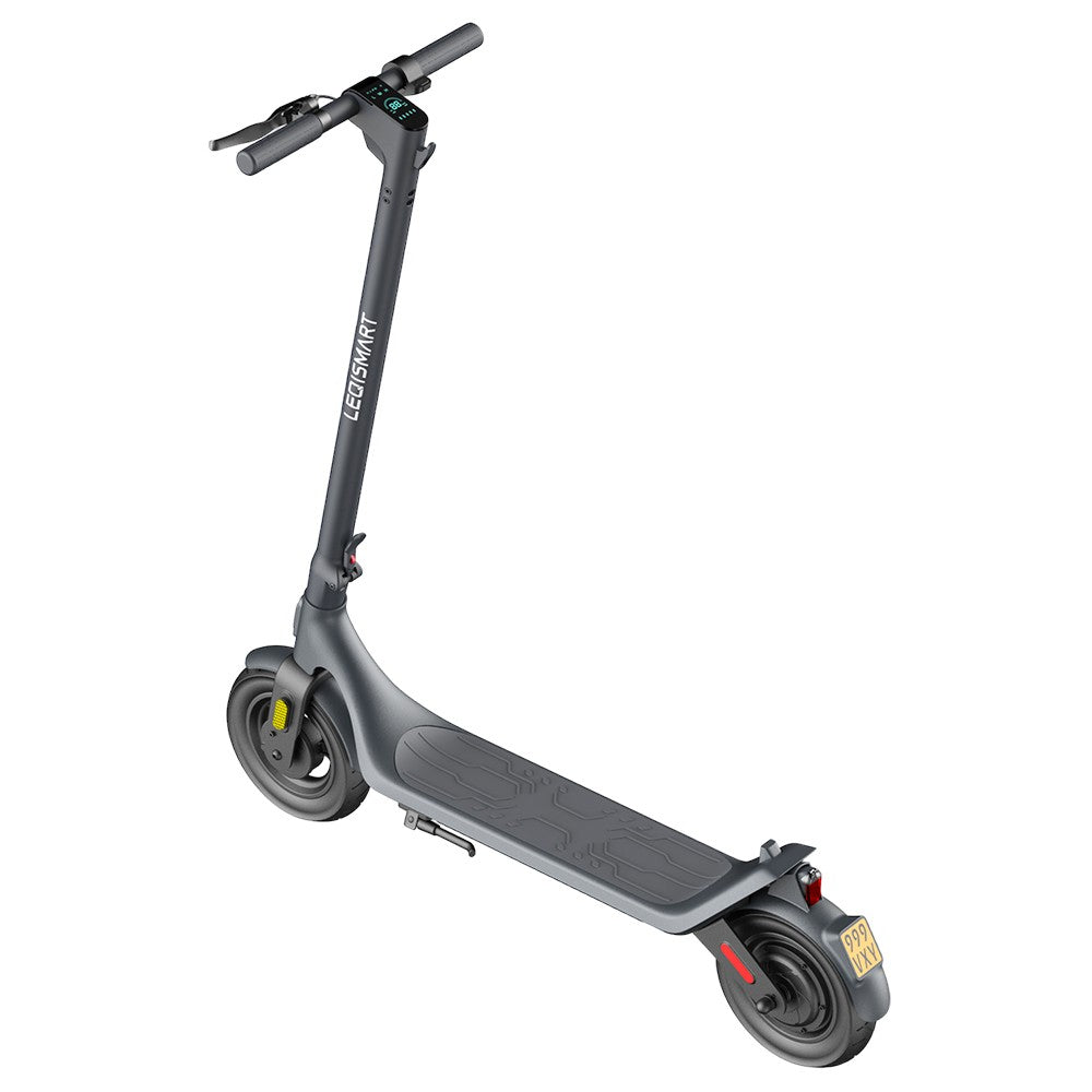 LEQISMART A11 Electric Scooter with ABE 10 inch Tire 350W Motor 20km/Max Speed 7.8Ah Battery 30km Range 100kg Load - Black