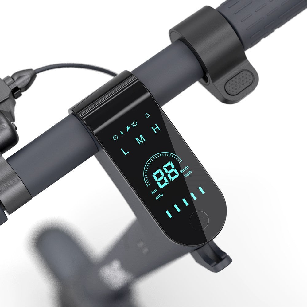 LEQISMART A11 Electric Scooter with ABE 10 inch Tire 350W Motor 20km/Max Speed 7.8Ah Battery 30km Range 100kg Load - Black