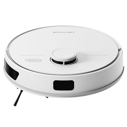 Liectroux M70 Pro Lidar Robot Vacuum Cleaner with Self-emptying Dustbin, Multi-floor Map Storage, 6500Pa Strong Suction, 3200mAh Battery, Max. 175min Runtime, Smart App &amp; Voice Control, 3L Dust Bag, White