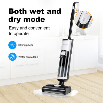 Liectroux i7 Pro Cordless Wet Dry Vacuum Cleaner, 14000Pa Suction, Self-Cleaning, Self-Drying, 600ml Clean Water Tank, 35 Mins Runtime, LED Display, Voice Control, Low Noise