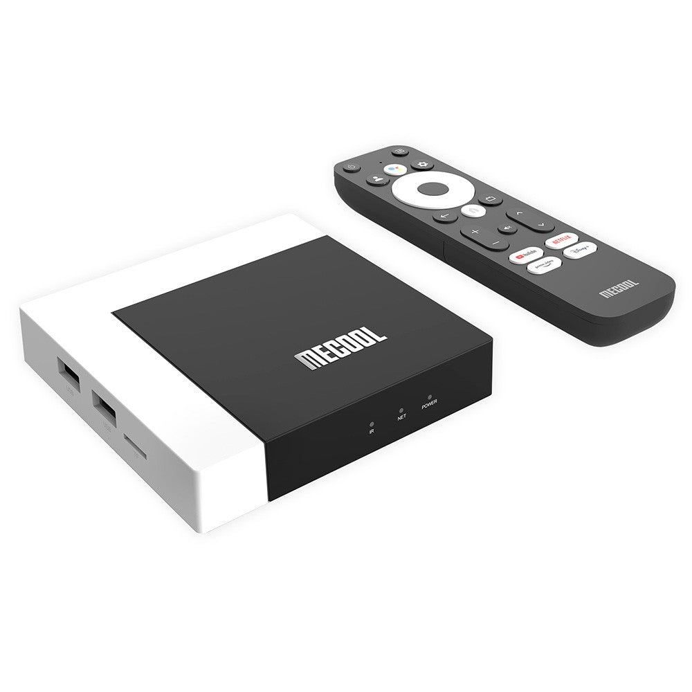 MECOOL KM7 Plus TV Box Android 11 Amlogic S905Y4 Quad-Core A35, 4K HDR, 2GB DDR4 16GB EMMC, 5G WiFi, Bluetooth 5.0