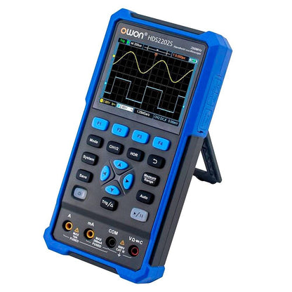 OWON HDS2202S 3 in 1 Digital Oscilloscope Multimeter Signal Generator, 200MHz Bandwidth, 1GSa/s Sampling Rate, 20000 Counts - AU Plug
