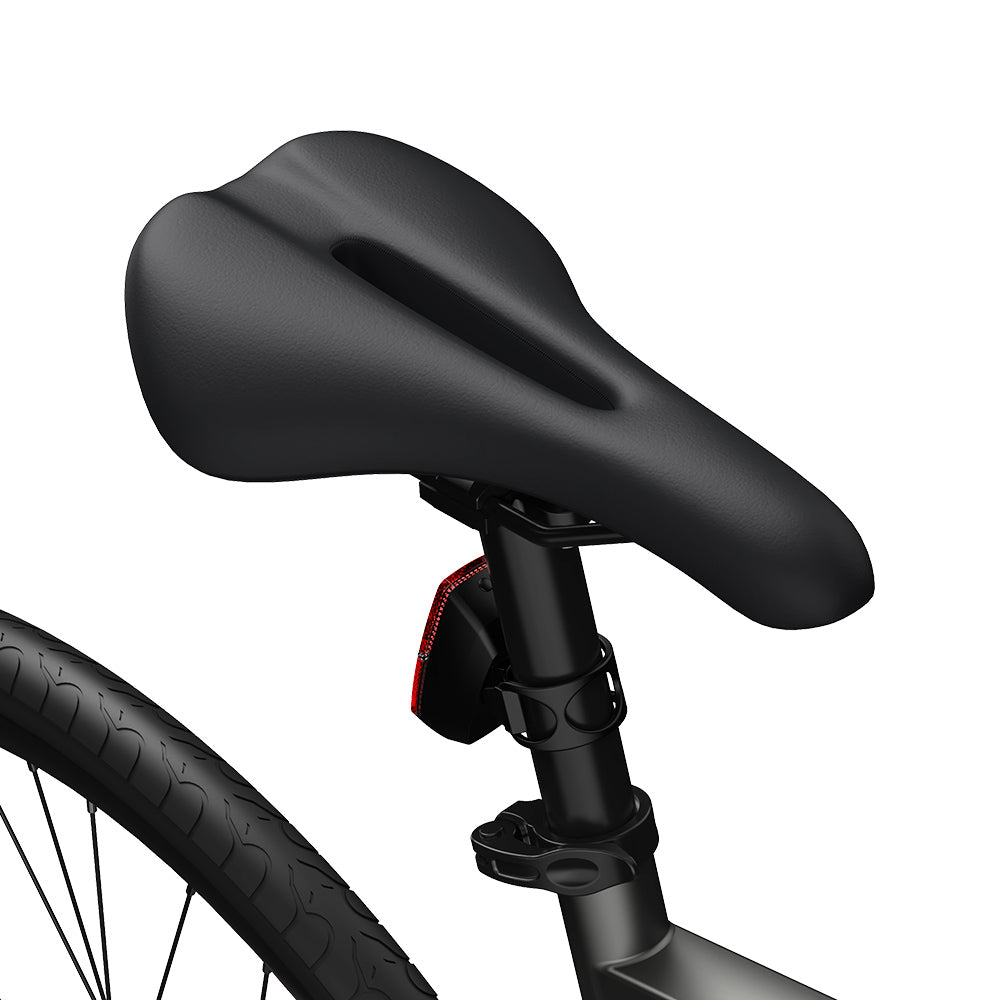 PVY P30 Electric Bike 27.5*2.1-inch Tire 500W Motor 50N.M Torque Sensor 36V 13.5Ah Battery 100km Max Range Hydraulic Disc Brake SHIMANO 9-speed Aluminum Alloy IP66 Waterproof - Grey