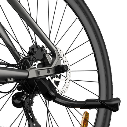 PVY P30 Electric Bike 27.5*2.1-inch Tire 500W Motor 50N.M Torque Sensor 36V 13.5Ah Battery 100km Max Range Hydraulic Disc Brake SHIMANO 9-speed Aluminum Alloy IP66 Waterproof - Grey