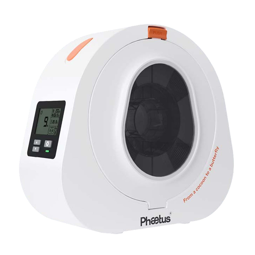 Phaetus aeBox CoCoon Filament Dryer Box, Real-Time Monitoring, 400g Desiccant Capacity, Fits Standard 1kg Spools (Φ204*70mm), Low Power Consumption