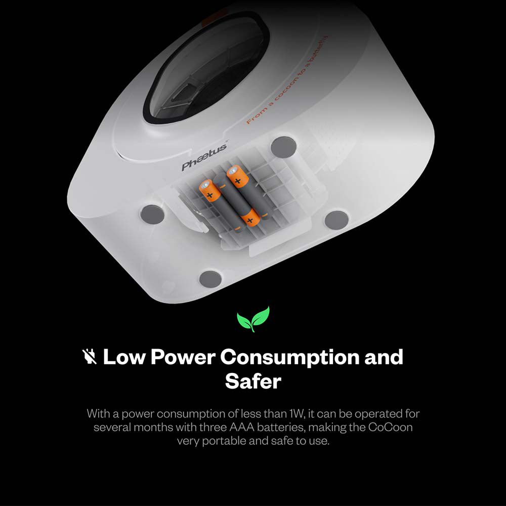 Phaetus aeBox CoCoon Filament Dryer Box, Real-Time Monitoring, 400g Desiccant Capacity, Fits Standard 1kg Spools (Φ204*70mm), Low Power Consumption