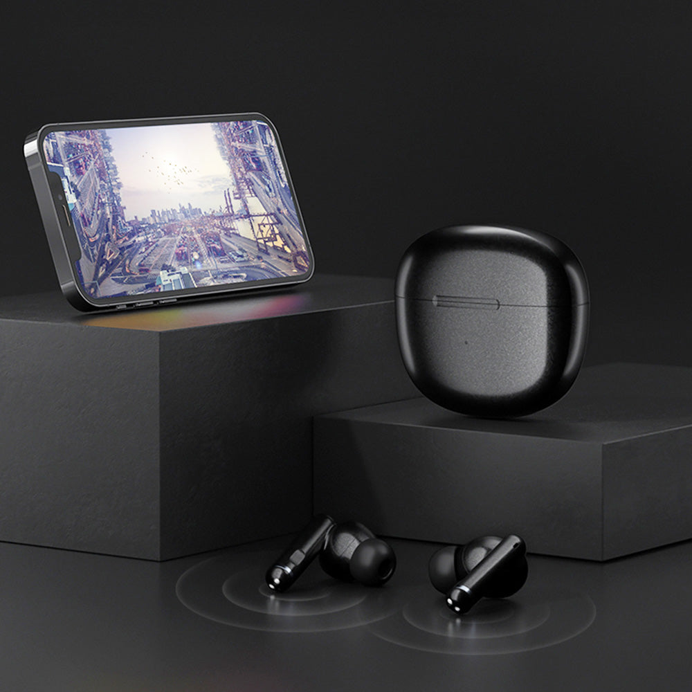 QCY HT03 ANC TWS Earbuds, Bluetooth 5.1, 6 Hours of Playtime (ANC Off)