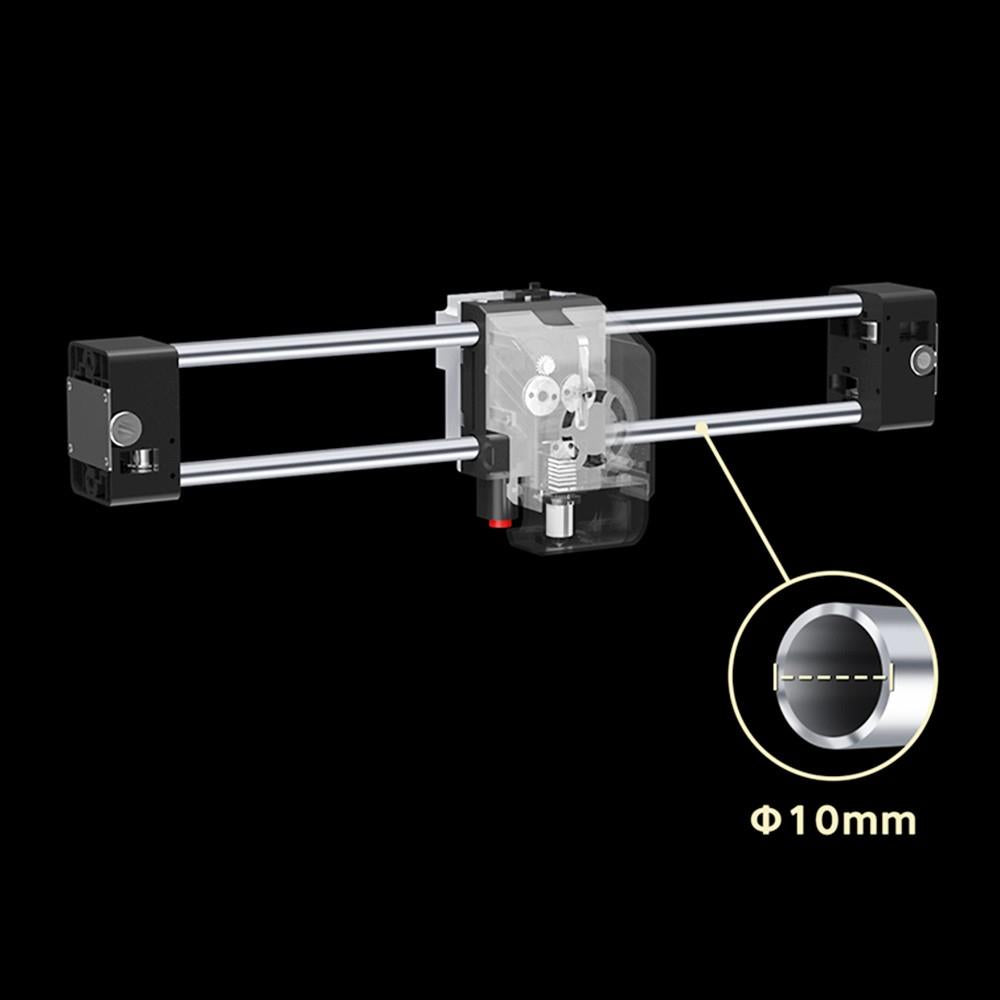 QIDI TECH X-Max 3 3D Printer, Auto Levelling, 600mm/s Printing Speed, Flexible HF Board, Chamber Circulation Fan, Filament Detection, Dryer Box, 325*325*315mm