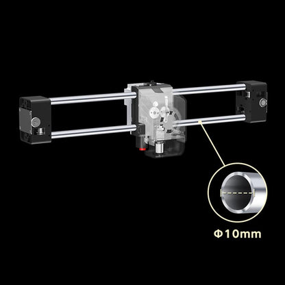 QIDI TECH X-Max 3 3D Printer, Auto Levelling, 600mm/s Printing Speed, Flexible HF Board, Chamber Circulation Fan, Filament Detection, Dryer Box, 325*325*315mm
