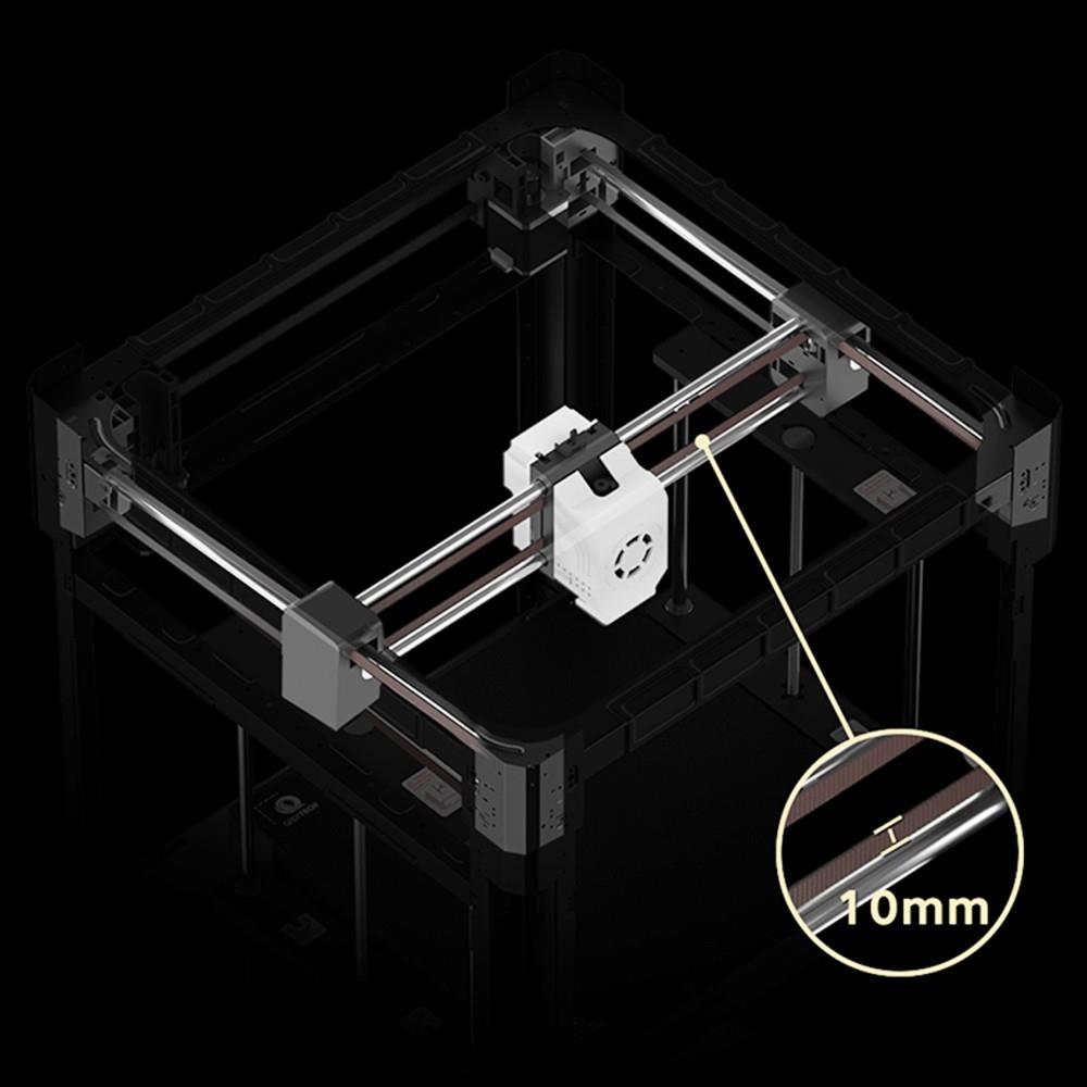 QIDI TECH X-Max 3 3D Printer, Auto Levelling, 600mm/s Printing Speed, Flexible HF Board, Chamber Circulation Fan, Filament Detection, Dryer Box, 325*325*315mm