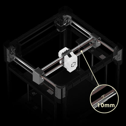 QIDI TECH X-Max 3 3D Printer, Auto Levelling, 600mm/s Printing Speed, Flexible HF Board, Chamber Circulation Fan, Filament Detection, Dryer Box, 325*325*315mm
