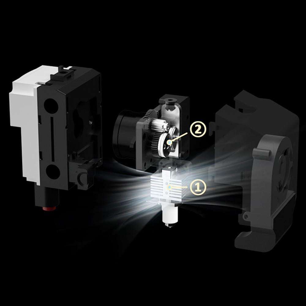 QIDI TECH X-Max 3 3D Printer, Auto Levelling, 600mm/s Printing Speed, Flexible HF Board, Chamber Circulation Fan, Filament Detection, Dryer Box, 325*325*315mm